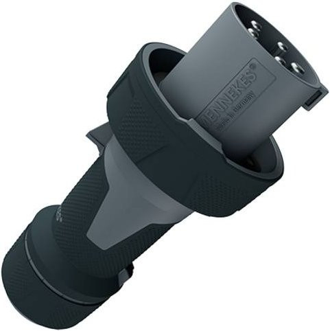 Mennekes PowerTOP Xtra CEE Stecker 63A grau IP67 - Bild 1