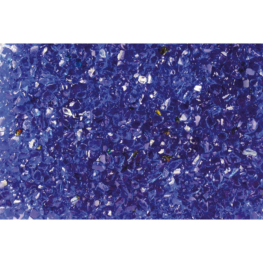 Glassplitt Blitz-Blau als Dekosteine für den Garten, Körnung 4 - 8 mm, 1000 kg Big-Bag - Bild 2