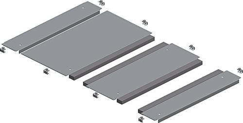 Schneider Electric NSYEC662 Kabeldurchführung aus Stahl in Grau mit einer maximalen Plattenstärke von 1,5 mm - Bild 1