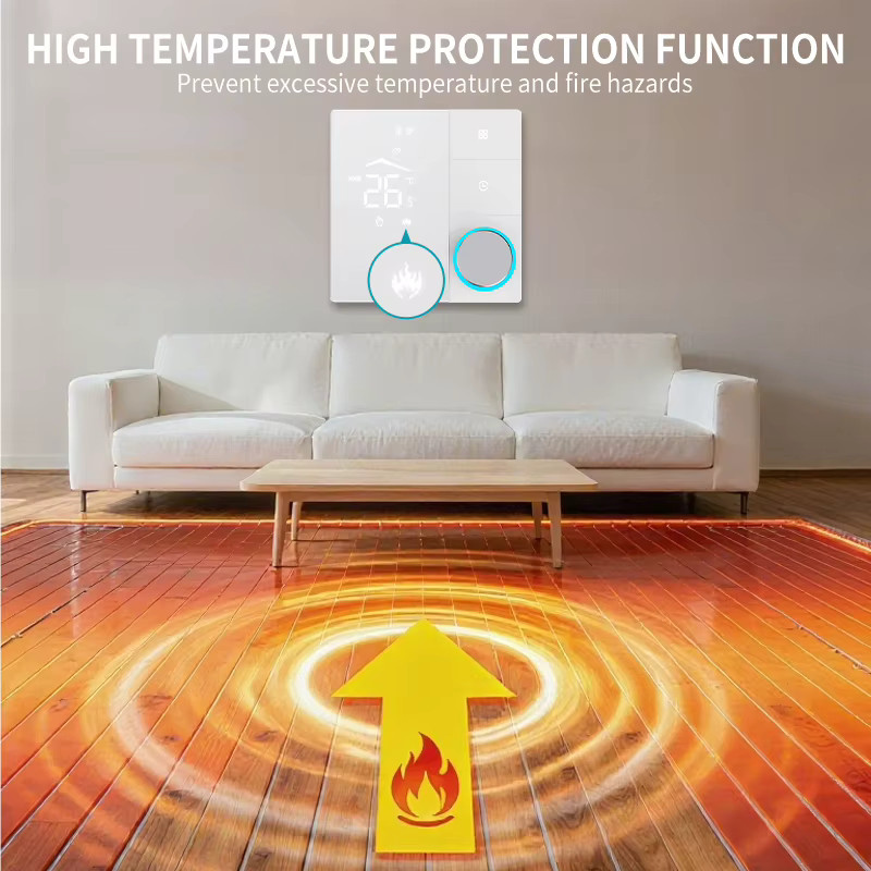 Minco Heat Smart Knob WiFi Temperaturregler zur App-Steuerung für Wasserboiler, Gasboiler und Fußbodenheizungen - Bild 2