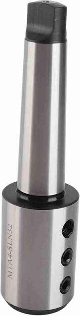 Koogeelife Morsekegel-Spannzangenhalter aus Edelstahl in Silber mit polierter Außenseite als fester Schaftfräshalter zum Bohren - Bild 1