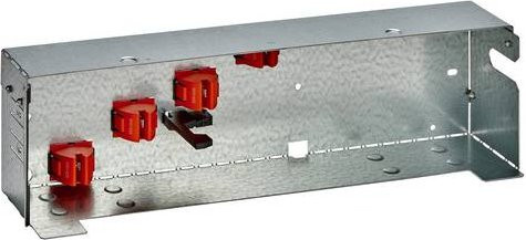 Schneider Electric PrismaSeT-P DECO Steckeinsatz fester Teil ComPacT NSX100-250 4polig Farbe: Silber Höhe: 3 Module - Bild 1