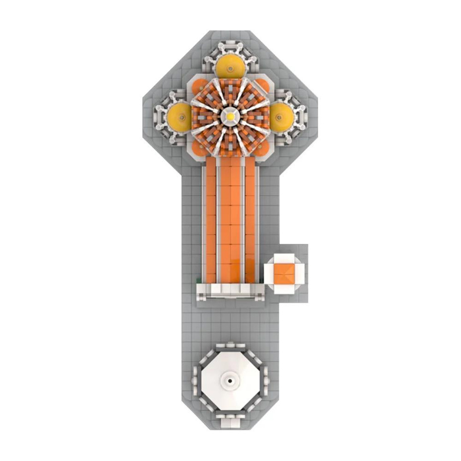 Gobricks Kathedrale von Florenz Bausteine 1:800 - Bild 2