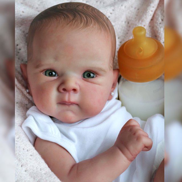 AnjoDoll Bettie Bebê wieder geborene Puppe, hand gefertigt, 45cm - Bild 1