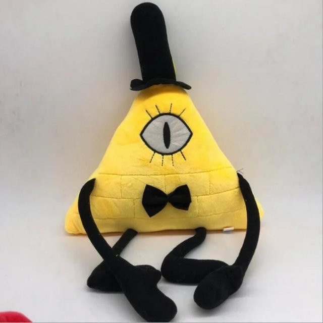 Bill Cipher Gravity Falls Plüschtier, 28cm, ab 14 Jahren - Bild 1