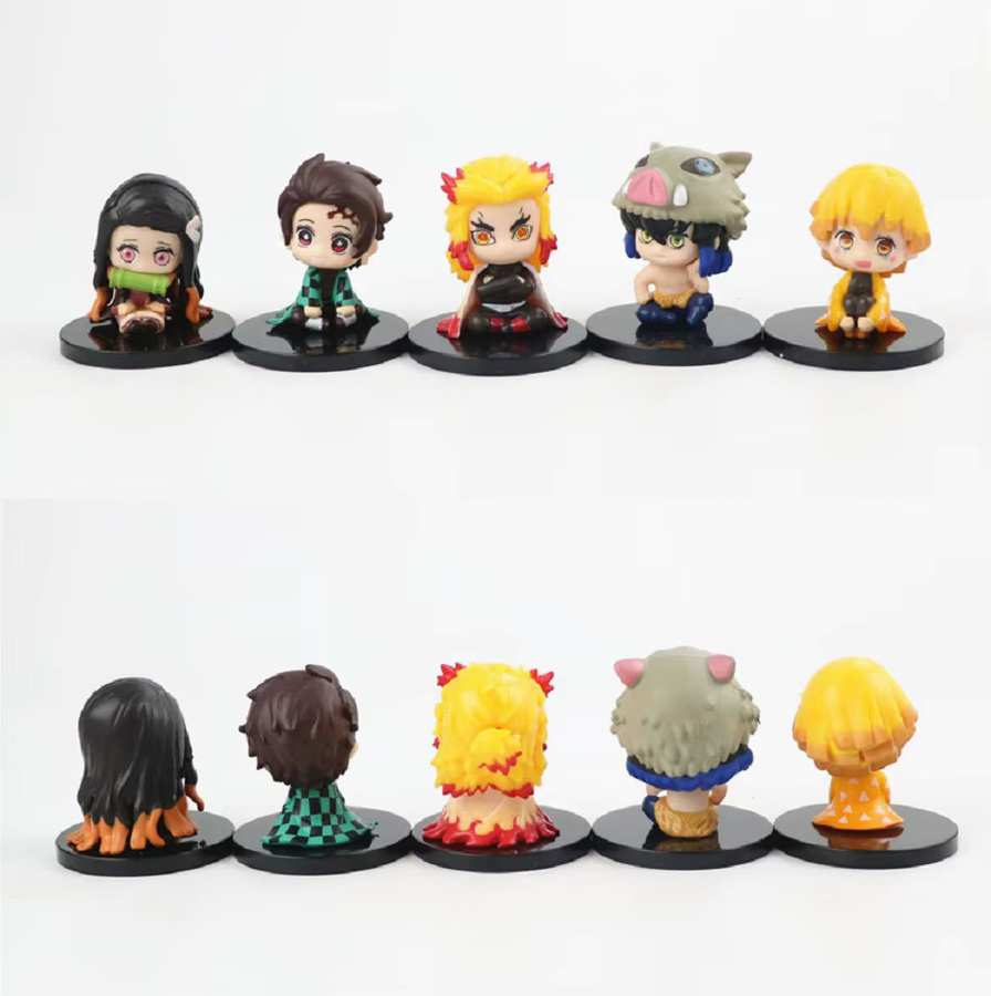 Bandai Demon Slayer, Q-Version Sitzende Geisterpuppe, 5-teiliges Set - Bild 4