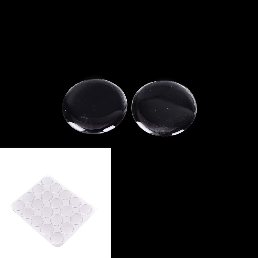 100 Stück runde transparente 3D-Kristall-Epoxid-Kleberinge aus Resin für Flaschendeckel, Durchmesser: 2,5 cm - Bild 4
