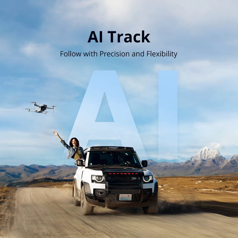 Potensic ATOM 2 C0 Kameradrohne mit 8K Video, 4K HDR, 3-Achsen-Gimbal, KI-Tracking und vertikaler Aufnahme, unter 249g - Bild 4