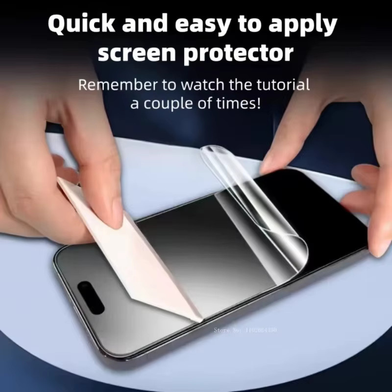 4er-Pack matte Hydrogel-Displayschutzfolie für Xiaomi Poco F8 Ultra - Bild 3