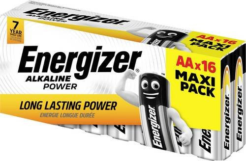 Energizer Alkaline Power AA Mignon Batterien 16 Stück - Bild 1