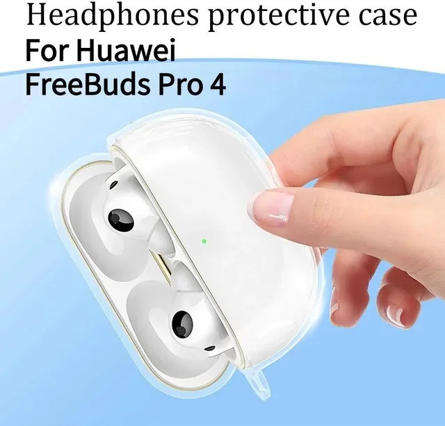 Transparente und stoßfeste Kopfhörerhülle für Huawei FreeBuds Pro 3 - Bild 1