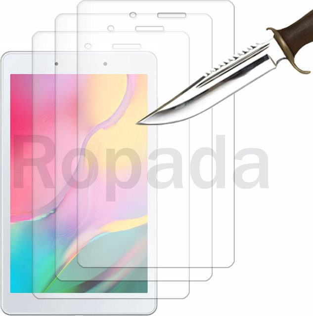 3er-Pack Glas-Displayschutzfolie für Samsung Galaxy Tab A 8,0 SM-T290 T295 T380 T385 P200 P205 T350 T355 P350 P355 in Transparent - Bild 1