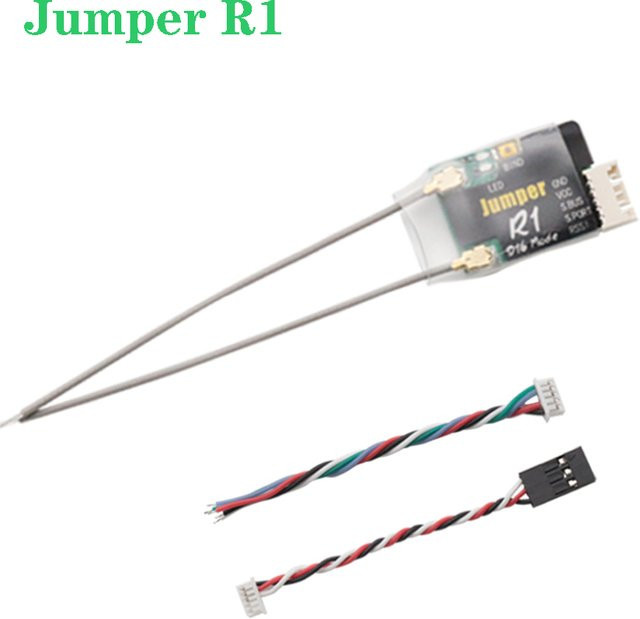 Jumper R1 V2 R1F Mini-Empfänger 16CH SBUS für FrSky T16 Pro Plus D16 D8 Radio Fernsteuerung und Drohnen - Bild 1