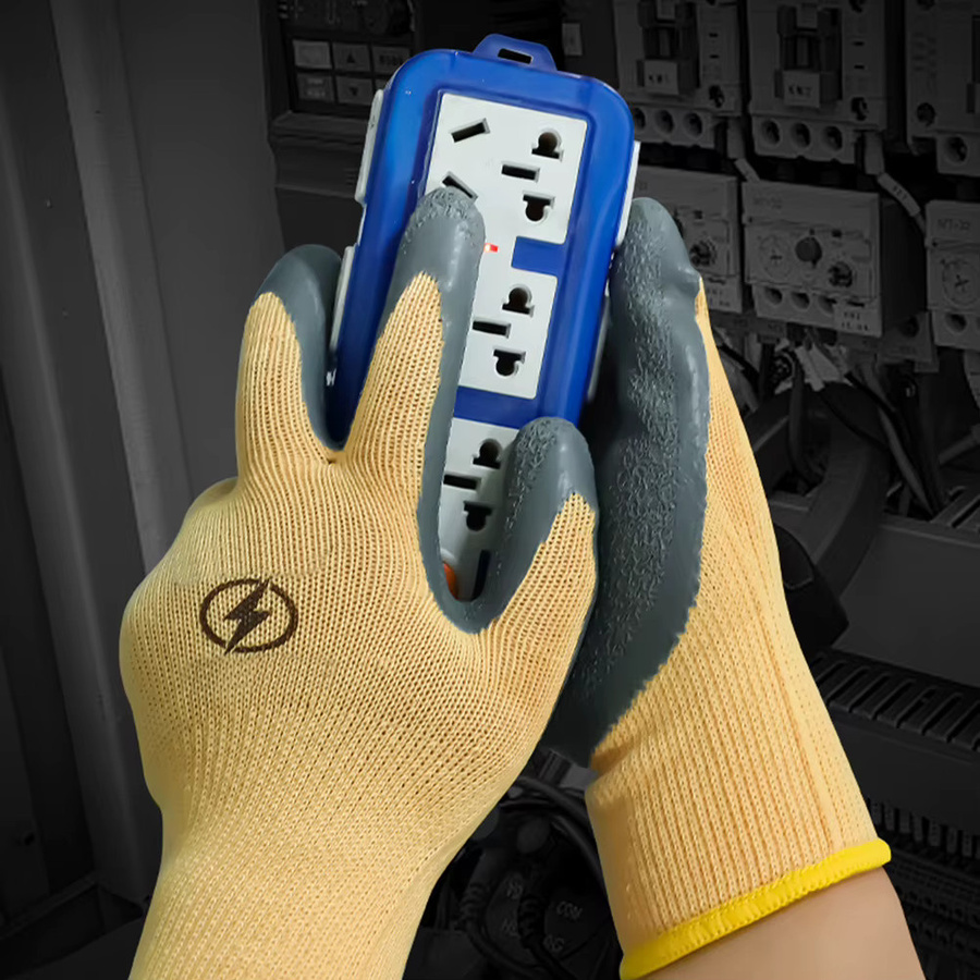 VIBRATITE Elektriker-Isolierhandschuhe mit Touchscreen-Funktion, Spannungsfestigkeit 400 V für Sicherheits- und Industrieschutz - Bild 2
