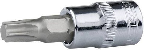 KS Tools CHROMEplus Bit-Stecknuss TX T20 in Silber aus Edelstahl - Bild 1
