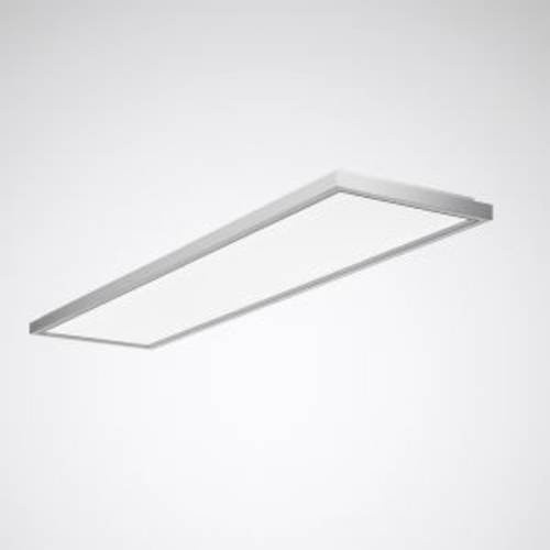 Trilux LED-Deckenleuchte in Silber, moderne rechteckige Deckenlampe für die Oberflächenmontage - Bild 1
