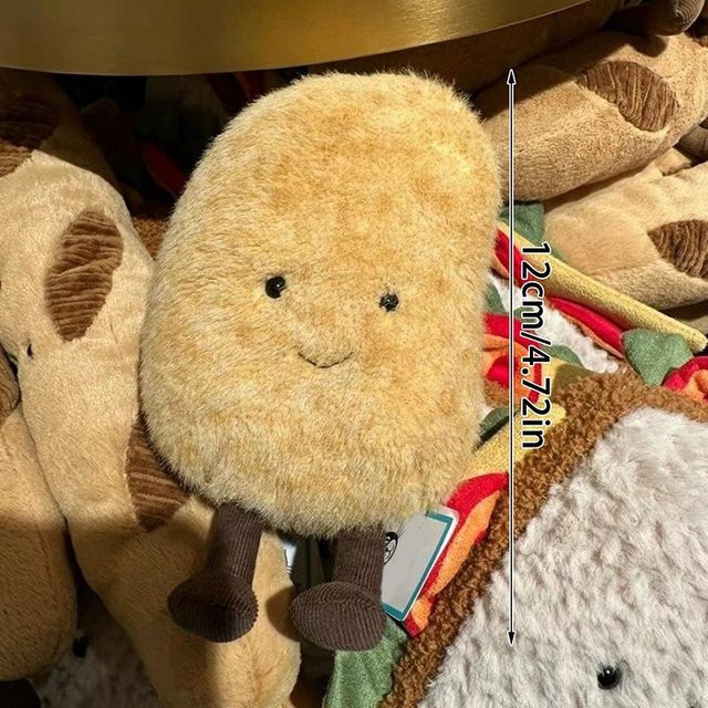 Schlüsselanhänger Kartoffel Plüsch, Kinder - Bild 1