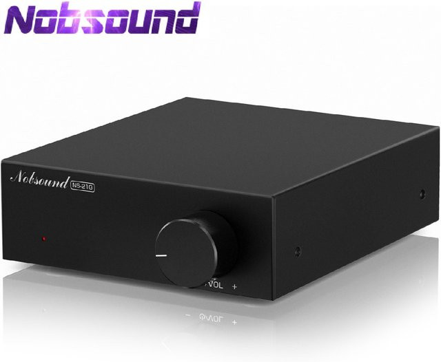 Nobsound NS-21G Mini Subwoofer-Verstärker, digitaler 100 W Mono-Kanal Audioverstärker in Schwarz - Bild 1