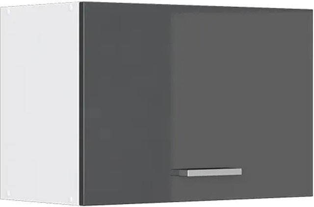 Vicco R-Line Hängeschrank für die Küche in Anthrazit Hochglanz und Weiß, B/T/H: 60 x 31 x 40 cm - Bild 1