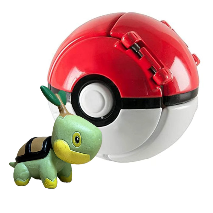 Bandai Pokemon Actionfigur, Pikachu Glurak Mewtu Bisasam Schiggy Mew, Bunt / Mehrfarbig - Bild 2