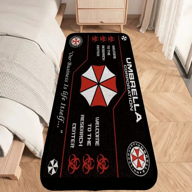 VIKAMA Amerikanischer Bettvorleger, Rutschfester und Maschinenwaschbarer Teppich in Mehrfarbig für Schlafzimmer und Spielzimmer - Bild 1
