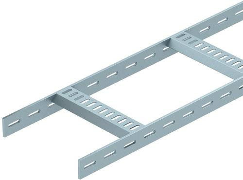 OBO Bettermann Kabelleiter 7097433, grau, B/H: 300,0 x 40,0 mm, Länge: 3 m - Bild 1