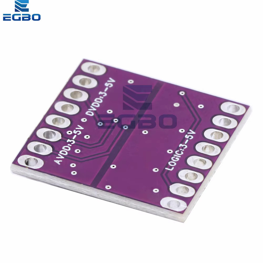 EGBO ADS1120 ADS1220 ADC Konverter Modul 16 Bit 24 Bit I2C Low Power Analog-zu-Digital Konverter für Arduino in Purple - Bild 3