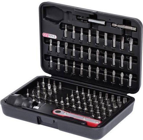 KS Tools 1/4 CLASSIC Bit-Satz, 99-teilig, Schwarz - Bild 1