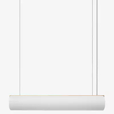 Motarasu Enso LED Pendelleuchte in Weiß aus Metall - Bild 1