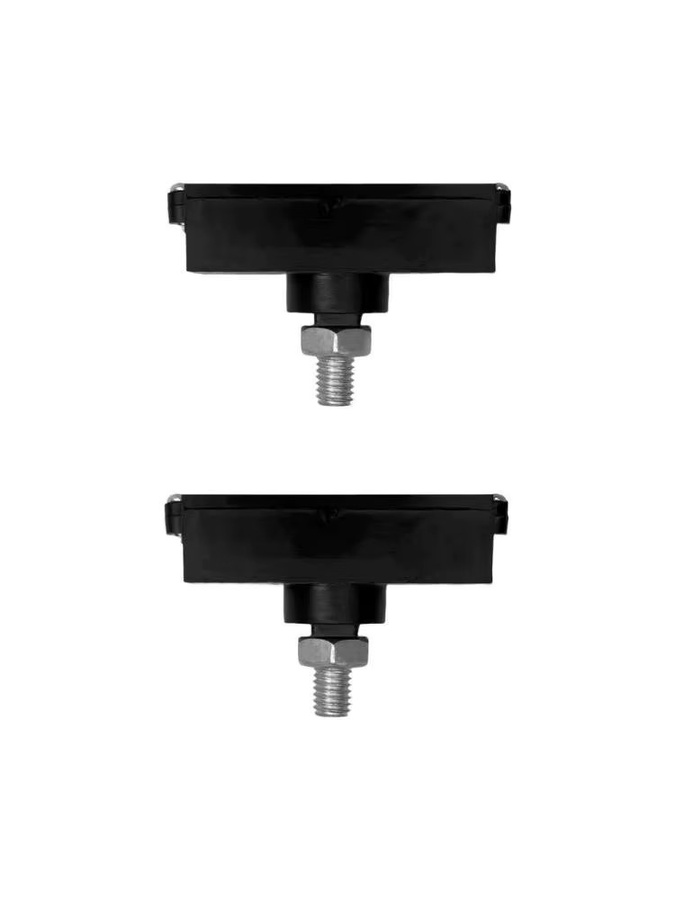 DAZZLEEX Quadratische magnetische Endschalter für Schiebetoröffner in Schwarz - Bild 1