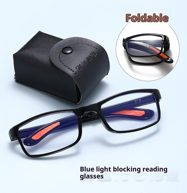 JETTING Lesebrille, Unisex, Vollrand, rechteckig, Kunststoff, schwarz - Bild 1
