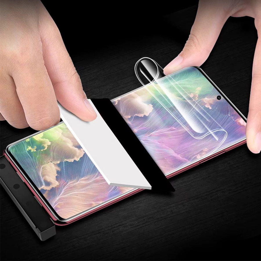 3er Set Hydrogel Displayschutzfolie für Honor Magic 7, Magic 6 Pro und Magic 7 lite, transparente TPU Schutzfolie mit Werkzeug zur Vollabdeckung - Bild 3