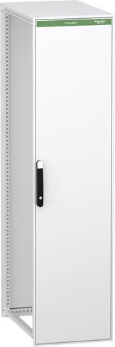Schneider Electric Standschrank Verteilerverteiler aus Stahl in Weiß und Schwarz, Höhe: 200,0 cm, Breite: 80,0 cm, Tiefe: 50,0 cm - Bild 1