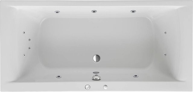 Ottofond Whirlpool Rosa Komfort in Weiß, B: 190 cm, T: 80 cm - Bild 1