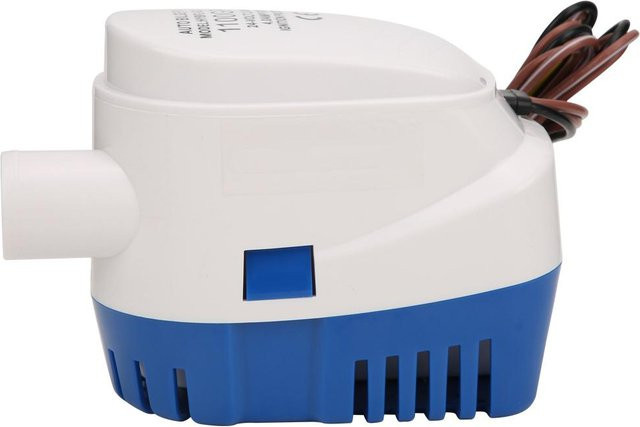 KaiSai HYBP2 G1100 02 24V Miniatur Abwasser-Tauchpumpe für Wasser-Yachten, selbstansaugend mit hohem Durchfluss, Weiß - Bild 1