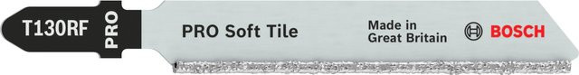 Bosch Stichsägeblatt T 130 RF Special for Ceramics mit Carbide-Spitze für Stein, 3er Pack, Silber - Bild 1