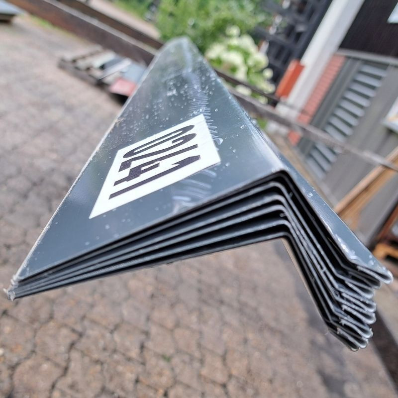 Traufenblech Friedrich von Lien AG Anthrazitgrau RAL 7016 Länge: 3,40 m - Bild 1