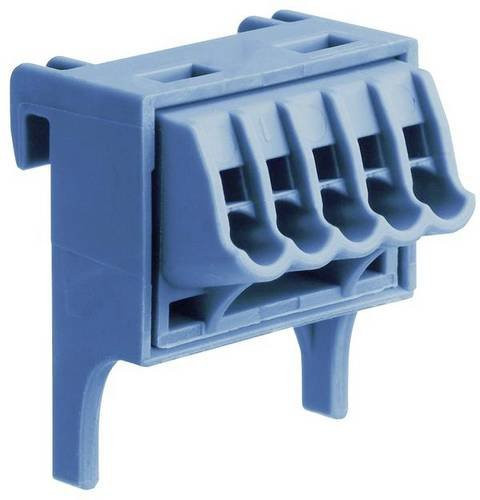 Hager VZ455N Klemme Steckanschluss Blau 10 Stück - Bild 1