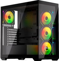 Krux EXO Tower-Gehäuse in Schwarz - Bild 1