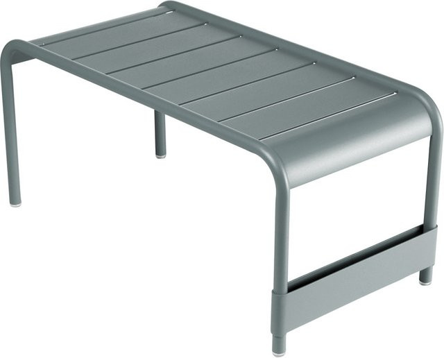 Fermob Luxembourg großer Beistelltisch aus Aluminium in Grau - Bild 1