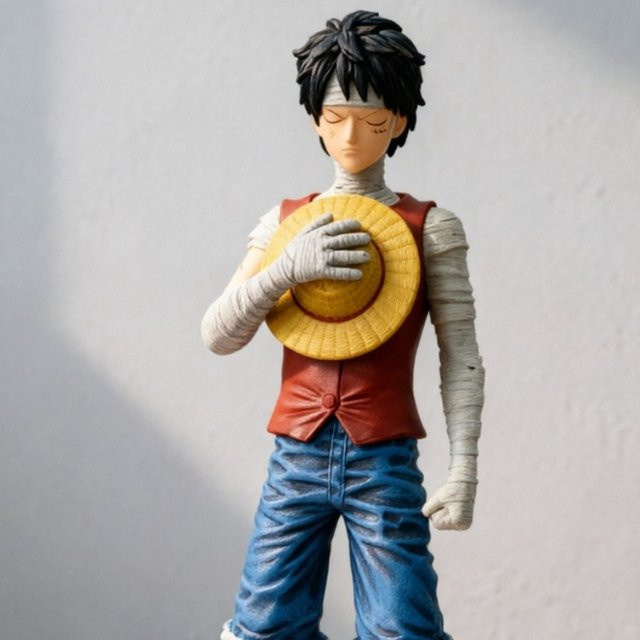 Bandai One Piece Monkey D. Luffy Actionfigur, 26cm, Kunststoff - Bild 1