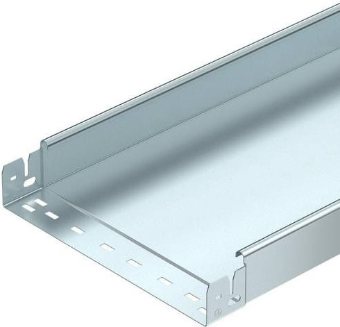 OBO Bettermann Kabelrinne in Silber, B/H/L: 300,00 mm x 60,00 mm x 3 m - Bild 1