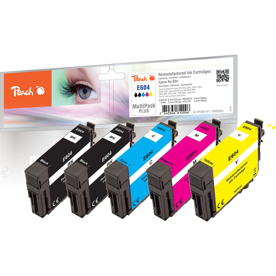Epson PI200-977 Tinte Spar Pack Plus Set mit Cyan, Magenta, Gelb und Schwarz für Epson WorkForce und Expression Home Inkjet Drucker - Bild 1