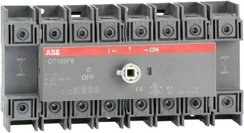 ABB OT125F8 Lasttrennschalter 8-polig grau - Bild 1