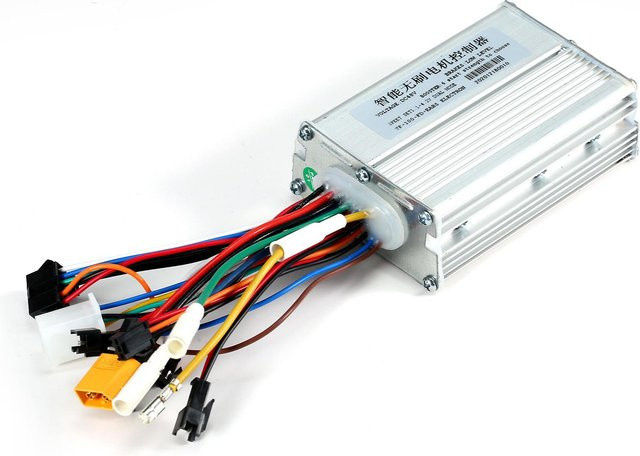 Shoemst Intelligente bürstenlose Motorsteuerung für 10 Zoll Elektroroller aus Aluminiumlegierung in Weiß - Bild 1