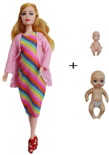 Discover Intime Schwangere Puppen für Mädchen, mit zwei Babys, ab 14 Jahren - Bild 1