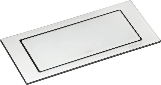 EVOline Backflip Steckdose 2-fach versenkbar mit USB-C in Weiß Matt aus Kunststoff und Glas - Bild 1
