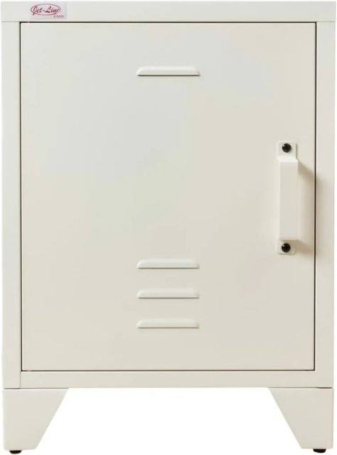 Jet-Line Stahlschrank Minskow im Industrie Design Weiß B: 40 cm, T: 40 cm, H: 55 cm - Bild 1