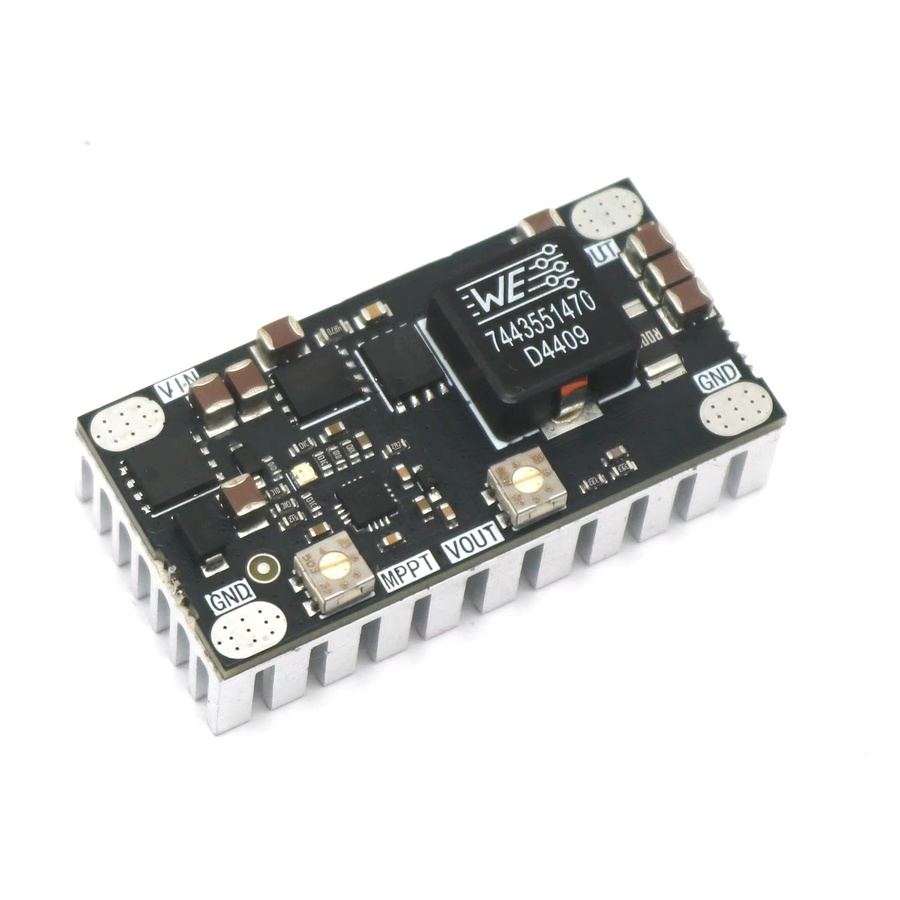 DykbRadio BQ24650 8A Solar MPPT Lademodul für Li-Ion LiFePO4 und Blei-Säure-Batterien in Schwarz - Bild 2