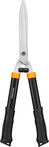 Fiskars Heckenschere HS21 Solid in Schwarz und Orange, Länge: 59 cm - Bild 1